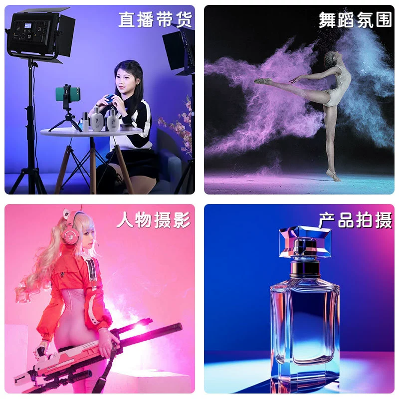 YONGEER Lights, hair locks for photo sessions, fill light