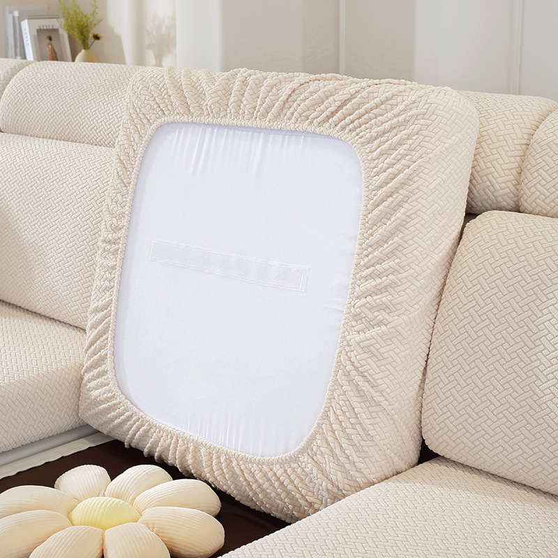 New All-Season Universal Slipcover Full Wrap Dustproof Sofa Cushion Backrest Cover Non-Slip Dirt-Resistant_voghion.com
