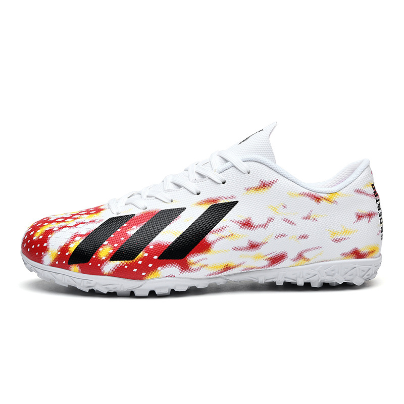 Binbinniao zapatos de fútbol transfronterizos para hombres y mujeres uñas largas rotas para jóvenes antideslizantes resistentes al desgaste de Alta Parte superior baja zapatos de entrenamiento de fútbol