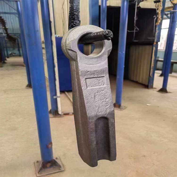 焊接式挂车牵引环生产厂家    内孔径5.0公分圆钢锻打牵引器