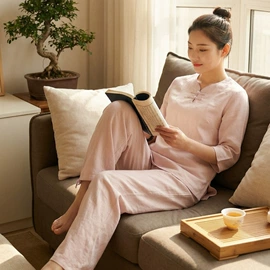 汉服禅茶服;中山装唐装;时尚休闲套装