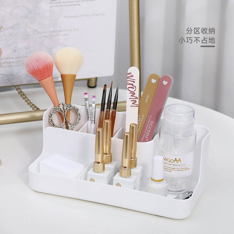Caja de almacenamiento de herramientas de manicura explosiva de gran capacidad estante de pegamento de manil, caja de almacenamiento especial de manicura al por mayor