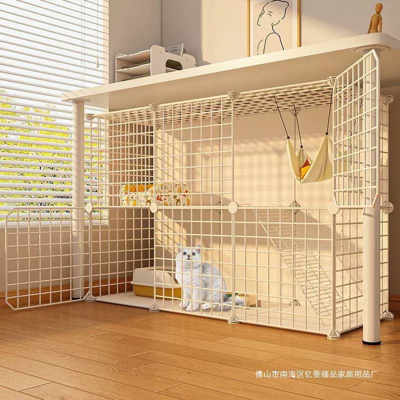 Кошачья клетка домашнее помещение, дом для кошек с большим свободным пространством, шкаф для кошек, небольшая квартира, вилла для кошек, питомцы, гнездо для кошек