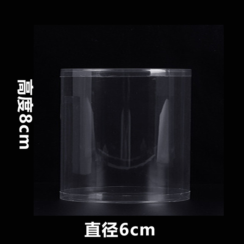 pvcシリンダーメーカースポット透明プラスチック包装バレルカーリングブリスターラウンドプラスチックブリスターバレル卸売|undefined