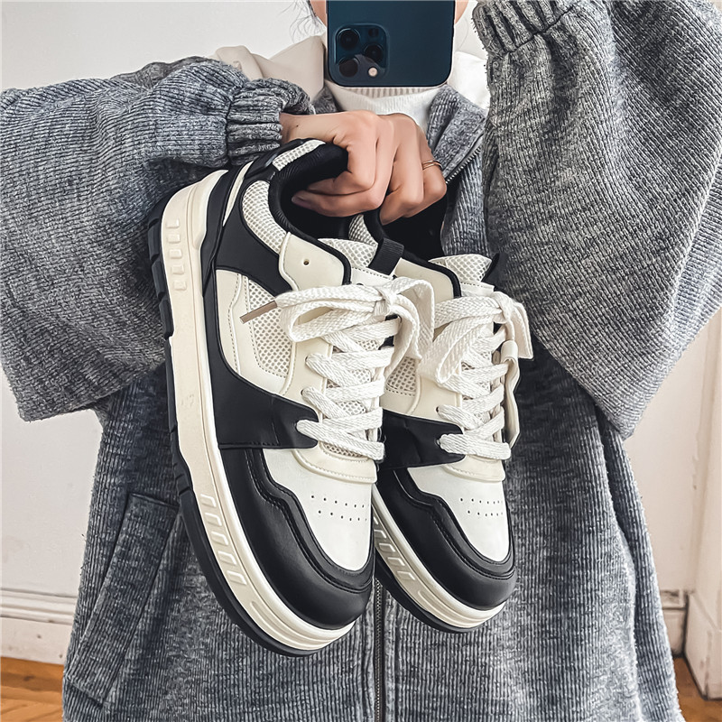 Internet berühmte Herren Herbst trendige Marke vielseitiges Casual Board für Junior High School Schüler Sport dicke Sohle_voghion.com