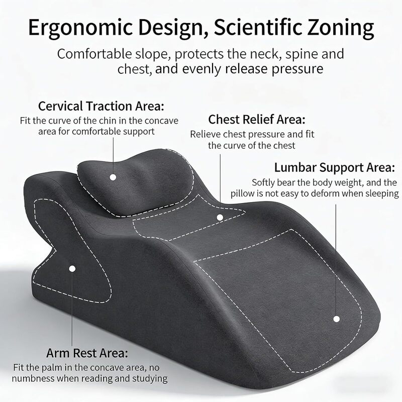 Cross-Border Couple's Multifunctional Pillow for Couples, Home Leisure Sleeping Pillow, Memory Foam Reading Pillow, Wholesale Cross-Border Couple's Multifunctional Pillow for Couples, Home Leisure Sleeping Pillow, Memory Foam Reading Pillow, Wholesale