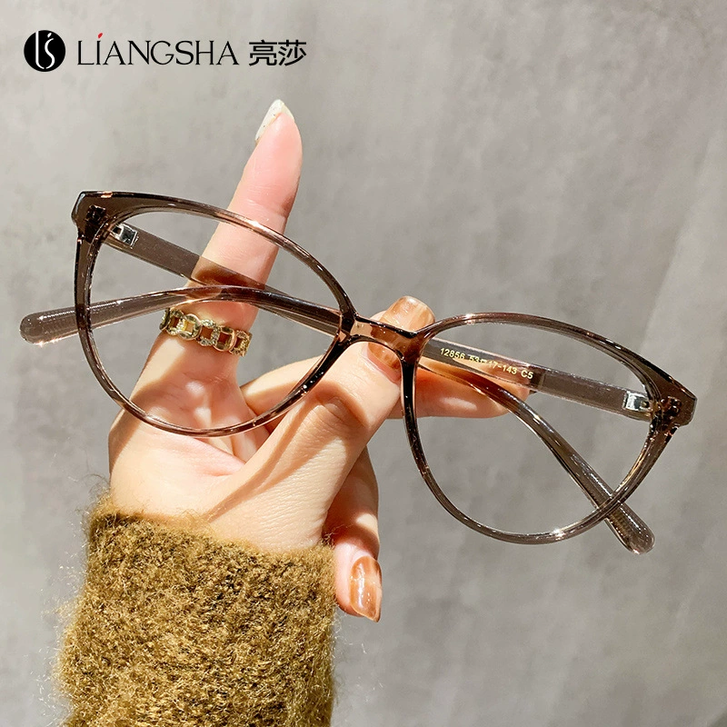 Очки кошачий глаз (Liangsha) ретро-стиль, лёгкая оправа, несколько цветов