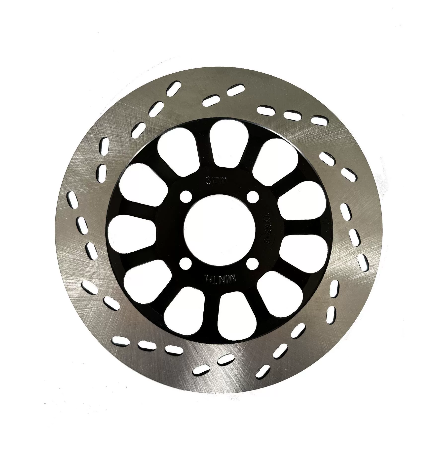 [源头工厂摩托车刹车盘适用GS125GN125HJ125前碟刹凹凸盘制动盘原]