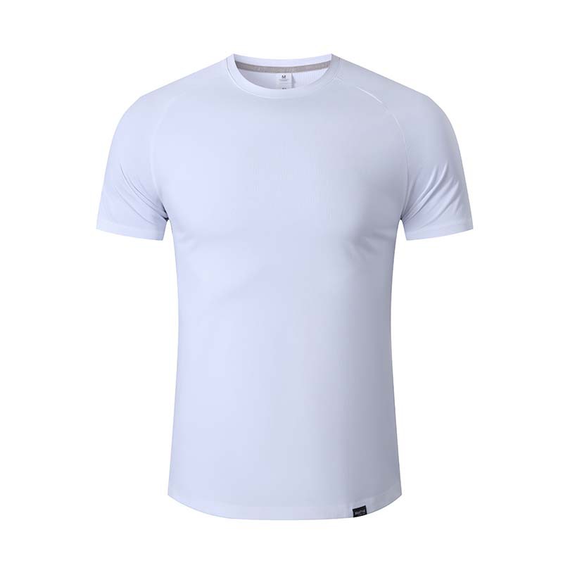 Ropa de verano para hombres y mujeres de deportes al aire libre de secado rápido camiseta suelta más tamaño cuello redondo corriendo manga corta ropa de grupo impresión LOGOU