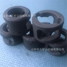 实力厂家供应?1T矿车防脱圈 开口防脱圈 锻打五环链 多规格