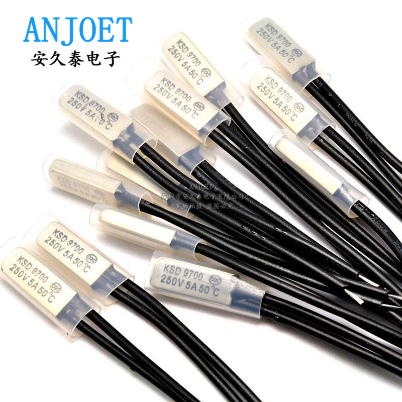 Metal shell KSD9700 temperature control switch thermal protector 5A250V normally open normally closed thermostat temperature switch
