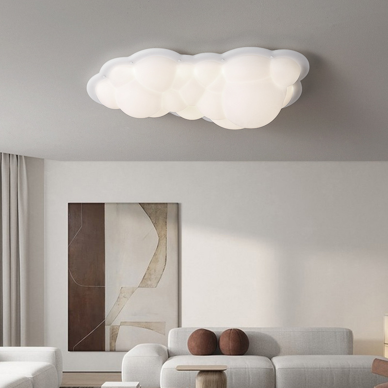 Nordic Light Luxury Creative Modern Cloud Chandelier Children's Lights Living Room Dining Room Lights Villa Hotel Engineering Lamps