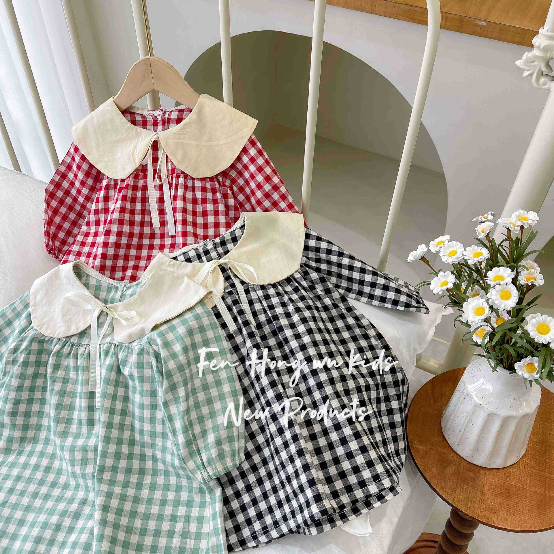 Girl's Fancy Autumn Dress 2024 Spring Children's Autumn Princess Dress Girl's Autumn Mesh Dress Trendy