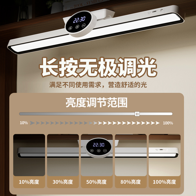 LED magnetic table lamp for bed