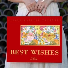 独创婚礼手提伴手礼礼盒精品硬盒结婚回礼大礼包礼品包装喜糖礼物