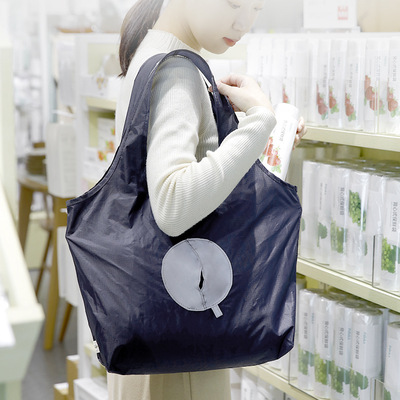 FaSoLa外出超市环保买菜包女手提布袋子迷你便携随身可折叠购物袋