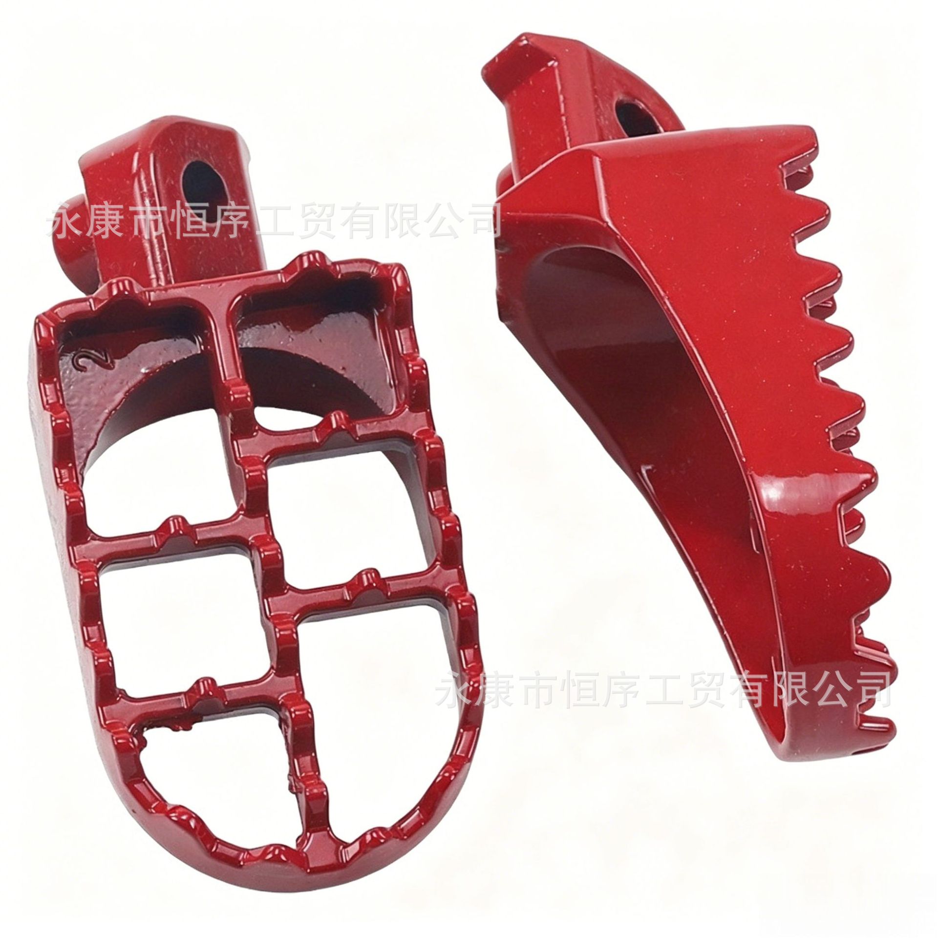 Off-Road Motorcycle Modification Parts, Aluminum Footrests for Small and Medium-Sized Racing Bikes, Crf Little Flying Eagle Pedals, Front Footrests
