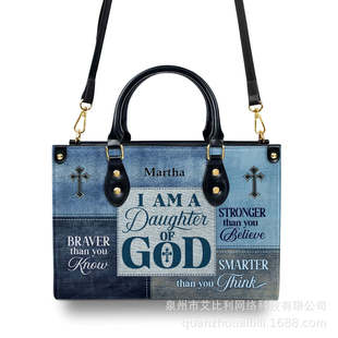 I AM A DAUGHTER OF GOD�D��ӡ���Խ�վ���uŮʿ��ߴ�PU�����