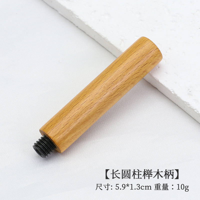 Yaqi sello de laca de fuego mango de madera de haya sellado de estilo europeo herramienta de cera de sellado de laca de fuego mango de sello de cera barato de alta calidad