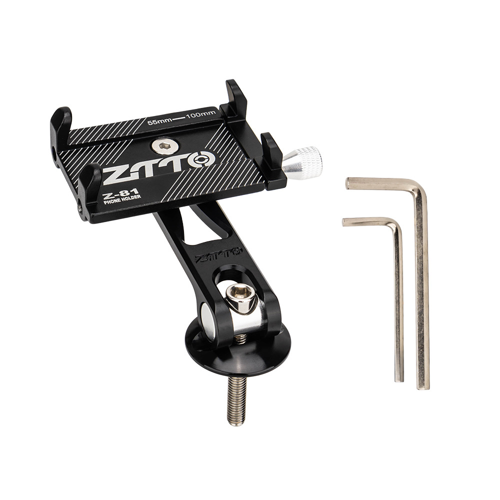 ZTTO Bicicleta Soporte para teléfono móvil Bicicleta de montaña Coche eléctrico Navegación para llevar Soporte para teléfono móvil Equipo de conducción a prueba de golpes y antivibración