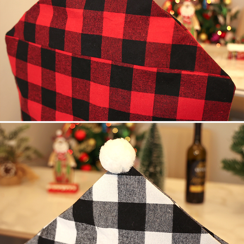 Cross -border new Christmas decorative supplies black and white…