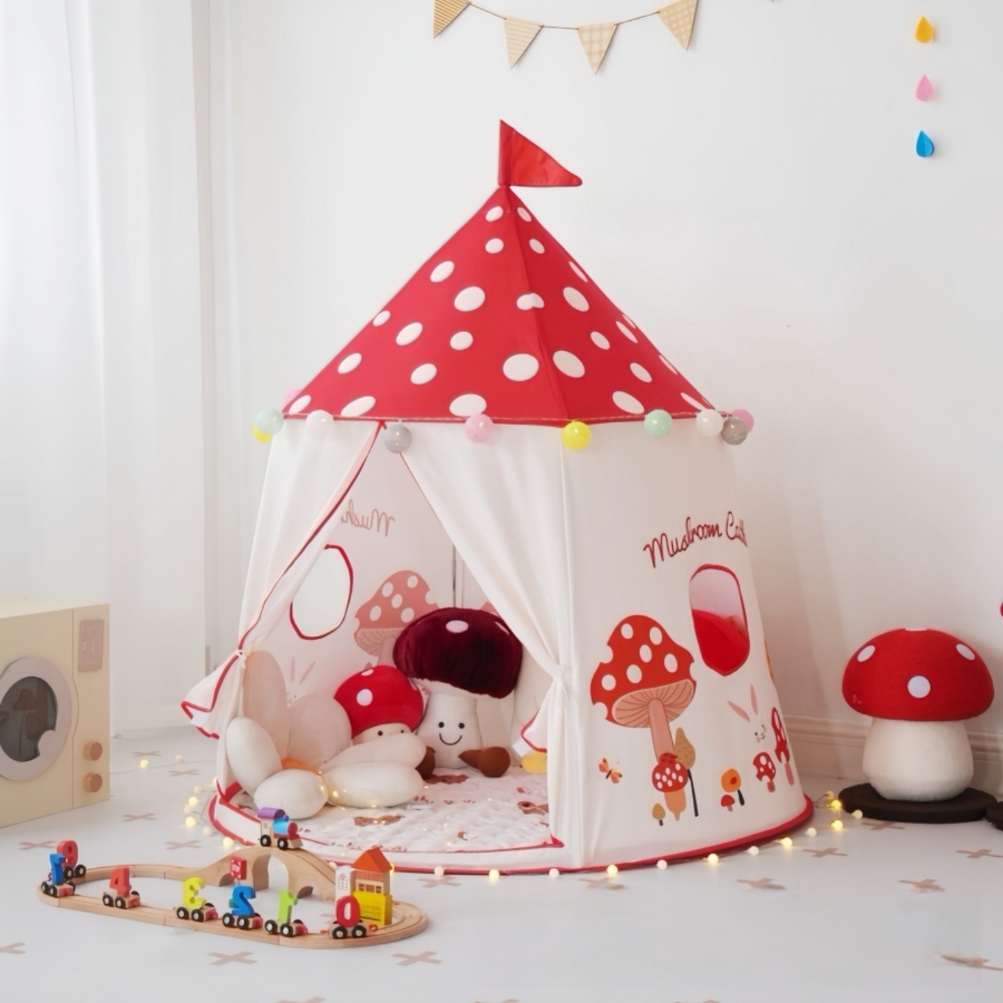Carpa de niños niñas hogar hogar lindo mochila juguetes de peluche padres-hijos interacción pequeña tienda de campaña