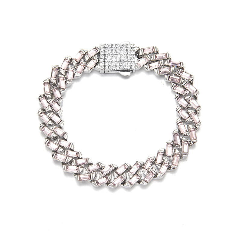 Fashion Geometric Alloy Inlay Rhinestones Unisex Sweater Chain 1 Piece