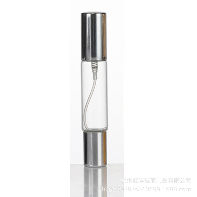 玻璃双头滚珠喷雾瓶精油香水分装瓶透明精华液走珠瓶茶色香水瓶|undefined
