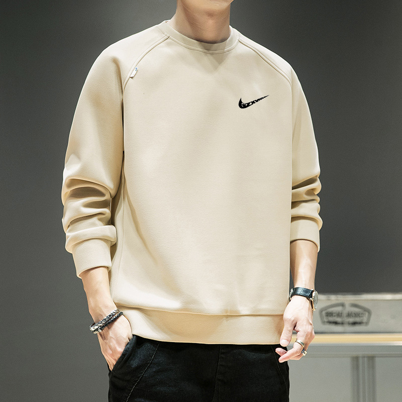 Cross-Border 2025 New Derong Men's Sweatshirt Men's Autumn and Winter New Large Size Bottoming Shirt Casual Long-Sleeved Men Cross-Border 2025 New Derong Men's Sweatshirt Men's Autumn and Winter New Large Size Bottoming Shirt Casual Long-Sleeved Men
