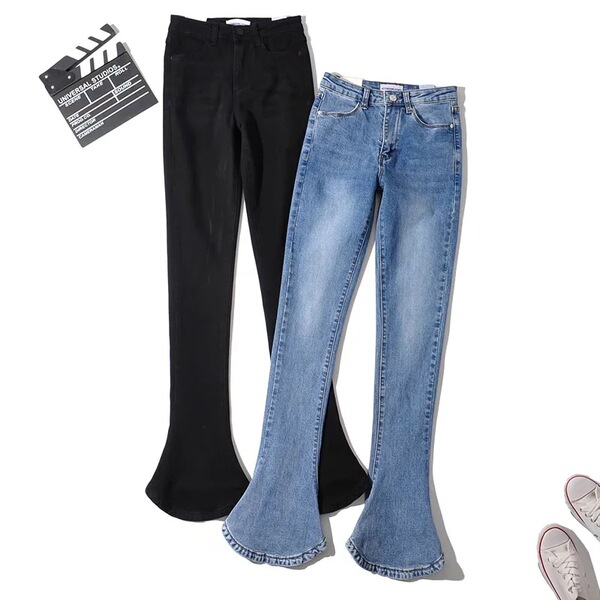 Brand autumn retro elastic fitted Tabi