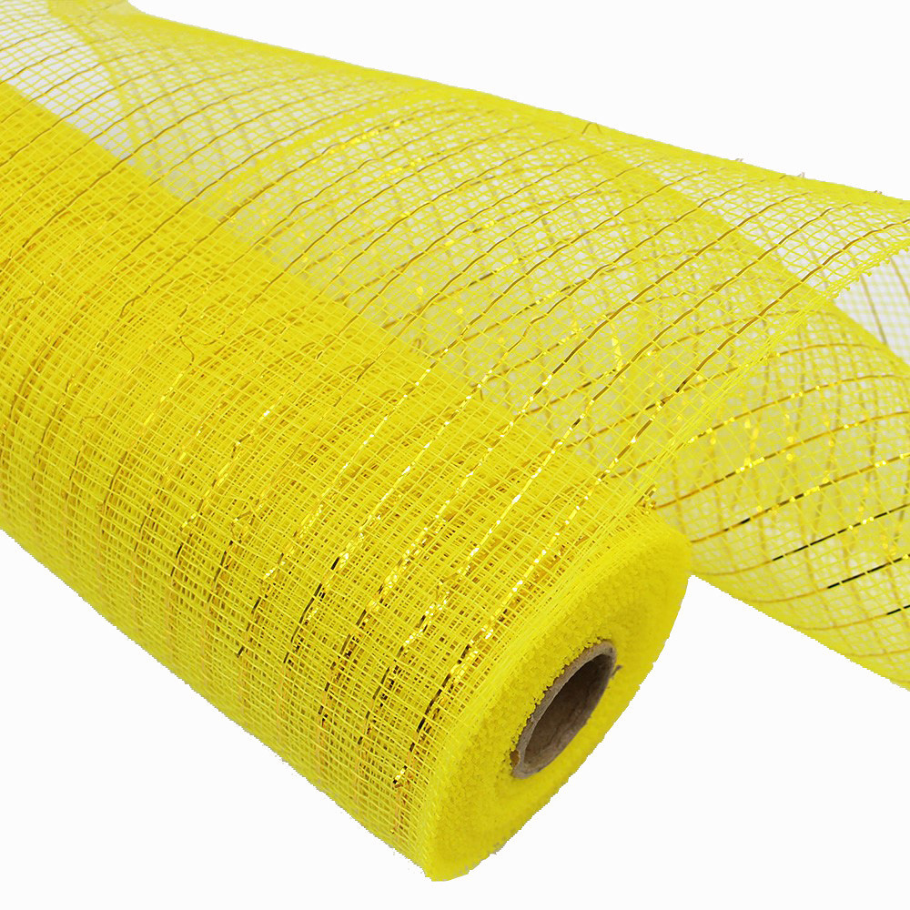 En stock al por mayor borde parrilla PP malla Navidad guirnalda haciendo guirnalda material decorativo malla Halloween