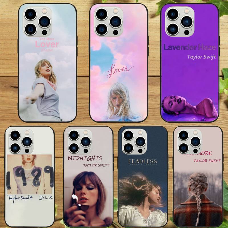 泰勒斯威夫特周边Taylor Swift霉霉手机壳适用iPhone15女歌手机壳