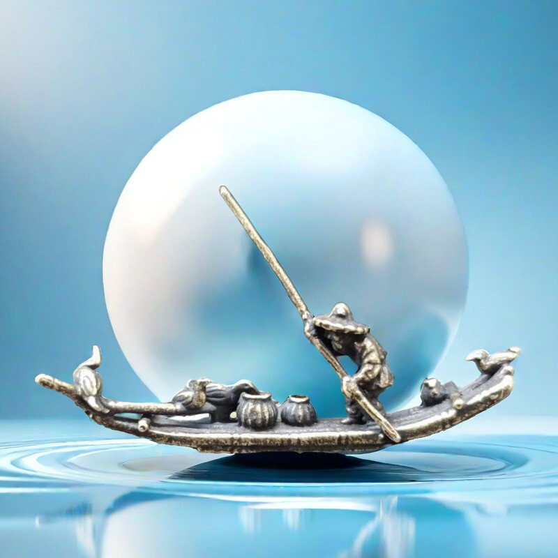 Brass Micro Landscape Sika Deer Bonsai Decoration Decoration Bonsai Gardening Set Fish Tank Landscaping Fawn