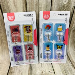 強力粘膠6個排鈎貼牆壁承重吸盤無痕透明廚房粘貼門後粘鈎掛鈎