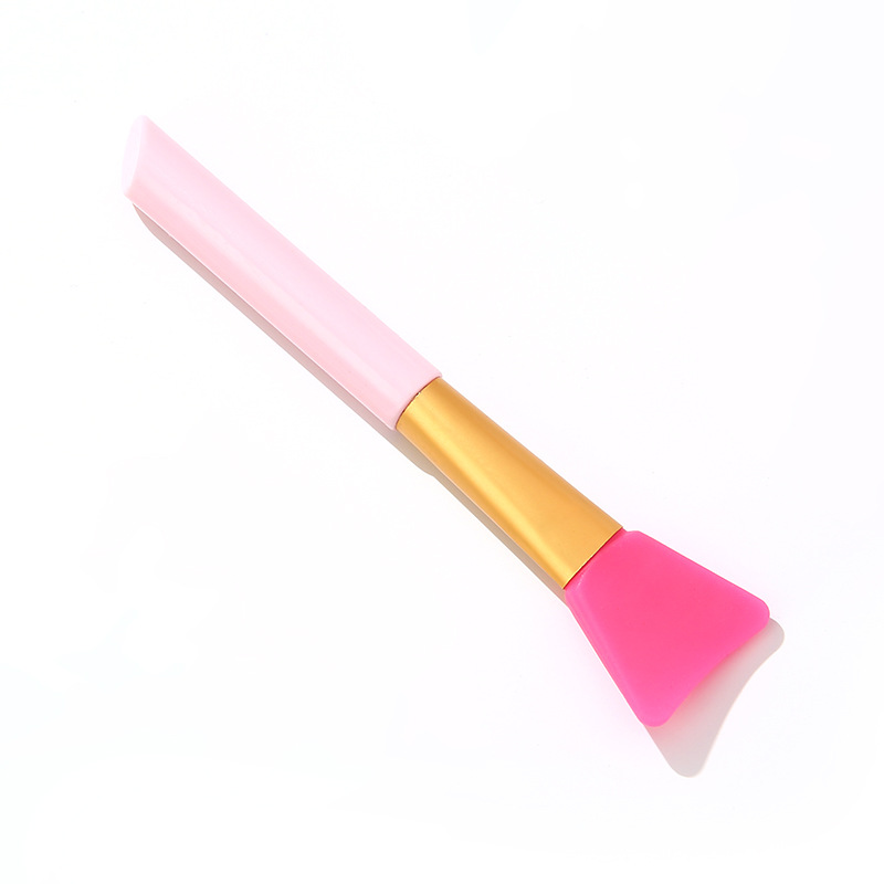 Fabricante de suministro de cepillo de máscara de silicona de cabeza blanda máscara de silicona de belleza DIY máscara de cepillo de cuidado de la piel cepillo de maquillaje