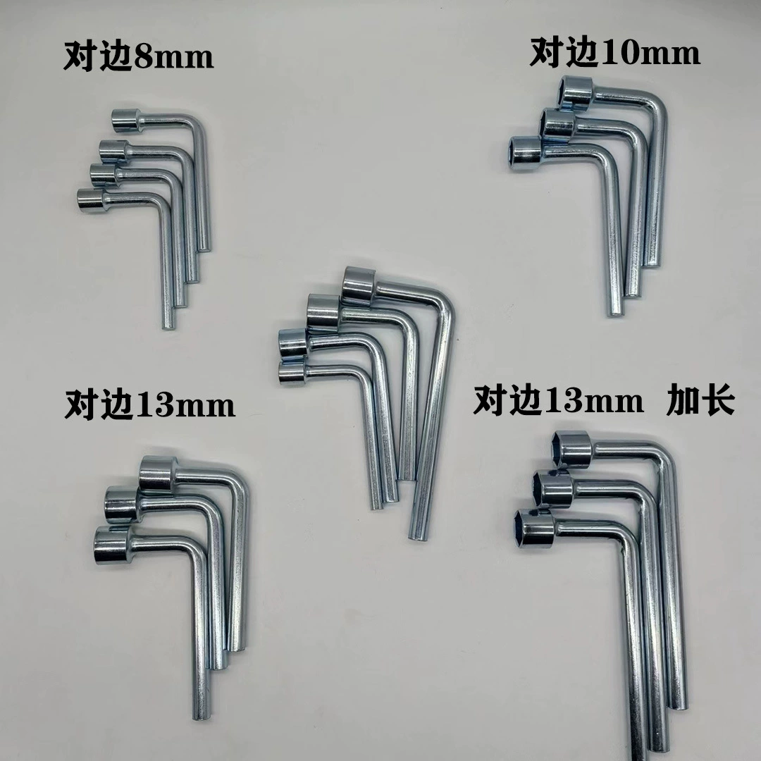 L-образный окурк одноголовый гаечный ключ 7 шрифт инструмент с шестигранной бензопилой косилки аксессуары многофункциональный