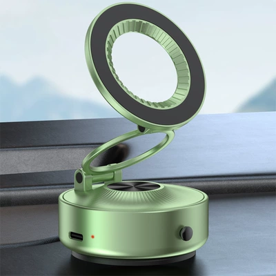 2026 New Model Car Phone Holder for Dashboard, Vacuum Suction Car Mount for Phone Navigation (Car phone holder) - green-xt60