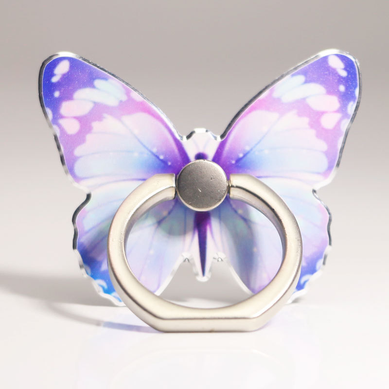 26g Weight Universal Applicable Brands Phone Cases Classification Alloy Material Butterfly Pattern Cartoon Style Style Cartoon Style Butterfly Alloy Universal Phone Cases 4