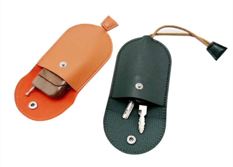 Women's Key Bag Pull-Out Household Door Key Calf Key Large Capacity Storage Electric Vehicle Key Protective Cover