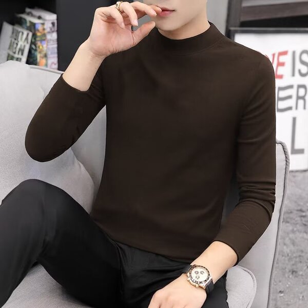 Velvet base body-friendly trend long-sleeve