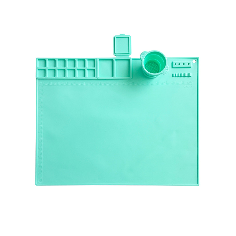 민트 스퀘어 + 컵