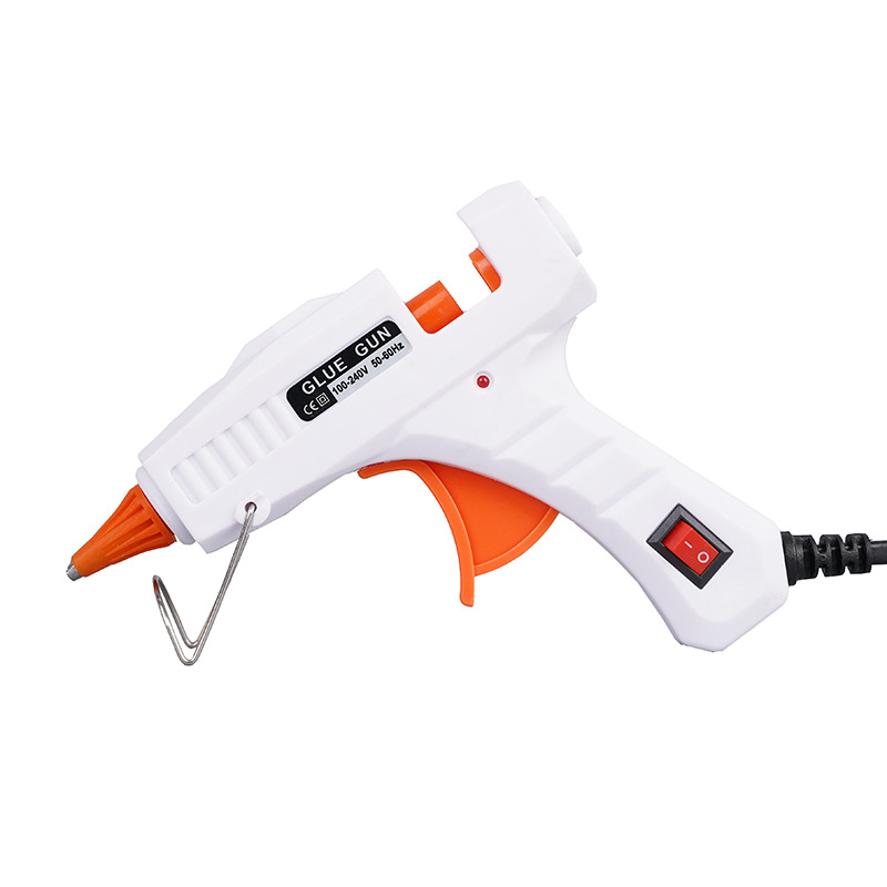 Fábrica directa multi-potencia pistola de fusión en caliente 20W30W60W80W pistola de pegamento en caliente en stock pistola de pegamento en caliente varilla de pegamento transfronteriza