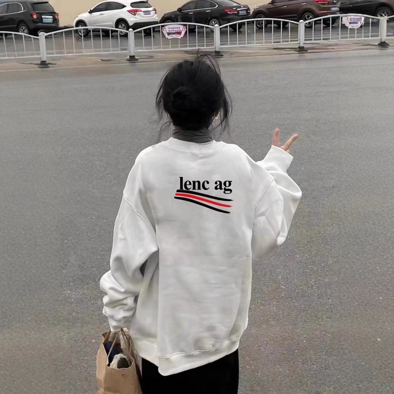 High-Quality Bl Classic Cola Crewneck Sweatshirt Os Loose Fit Unisex in Stock