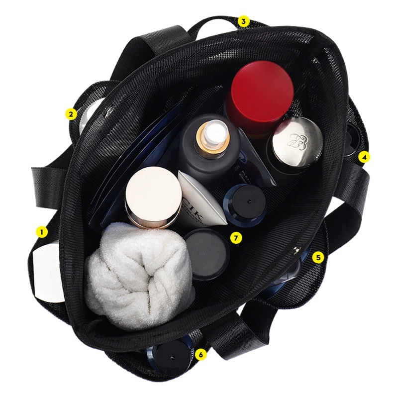 Фабричная прямая корзина для ванны сумка для ванны большой емкости сумка для плавания Портативная сумка для хранения сухой и влажный разделительный слив