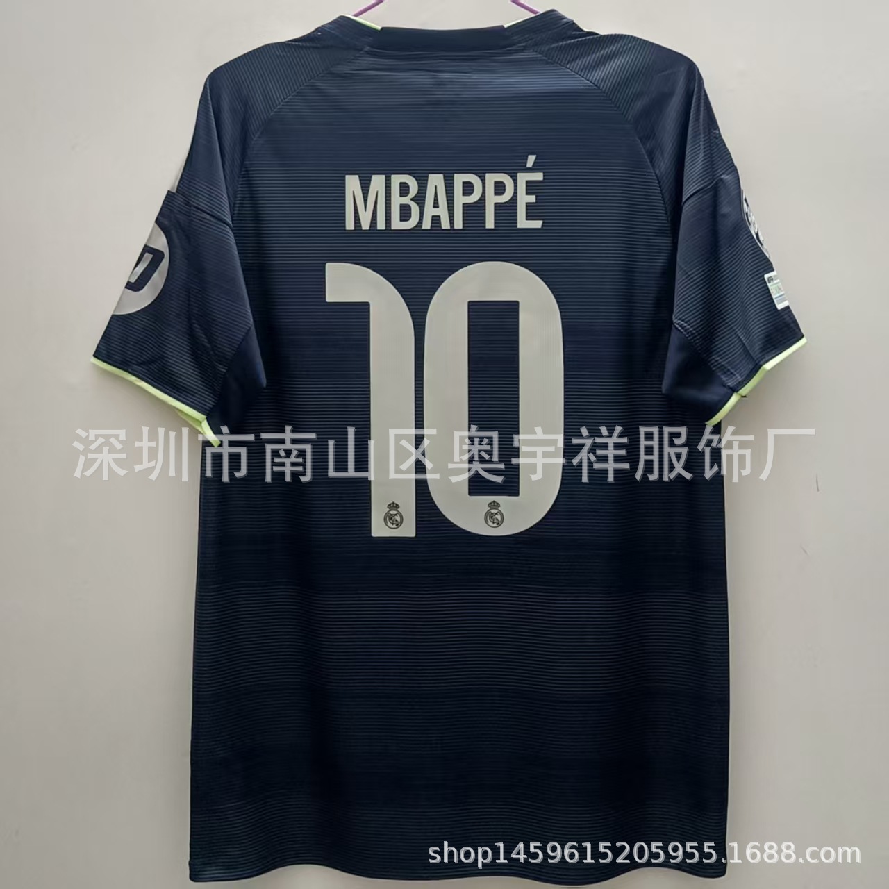 Venta al por mayor 24-25 Barcelona Real Madrid camiseta No. 19 Yamal No. 20 Olmo No. 9 Mbappé camiseta de fútbol