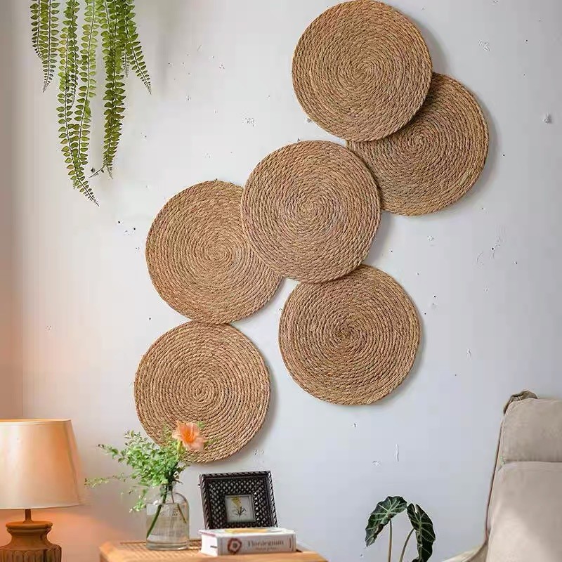 Decoración de Pared Tejida a Mano Estilo Pastoral para Restaurante y Paredes image 25