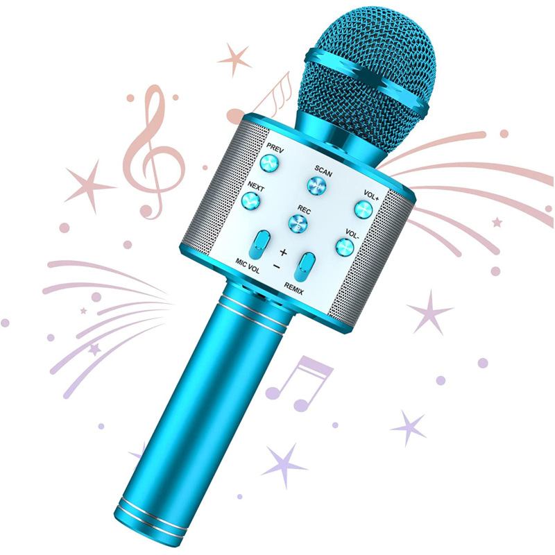 858無線bluetoothマイク音響一体k歌宝カラオケマイクを持って歌うスピーカー工場の優位性|undefined