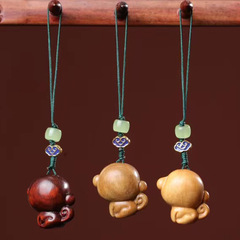 小萌猴DIY手機掛飾掛件規格約3公分左右掛繩飾品吊墜飾品廠家批發