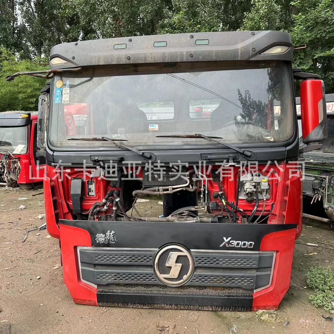 适用二手拆车一汽解放卡车J6P重卡J6M驾驶室总成配件砍头