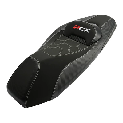 2026 Honda Pcx160 Special Waterproof and Anti-Slip Seat Cushion with Comfortable Lumbar Support (Motorcycle cushion) - black-water-transfer-pattern-board